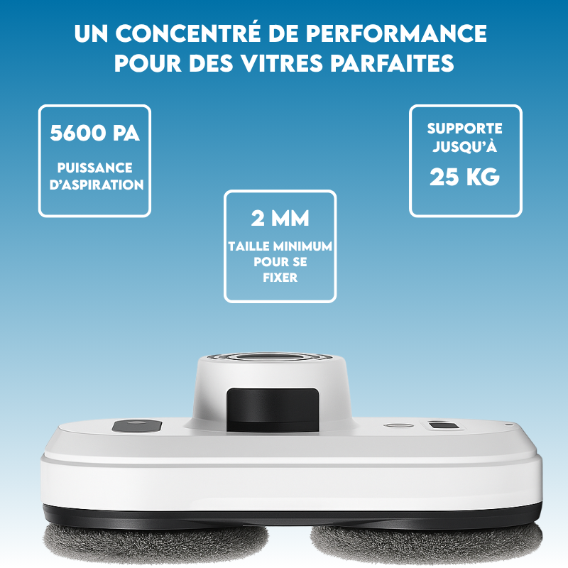 Mr Lavage V2 – Robot Lave Vitres Professionnel Intelligent