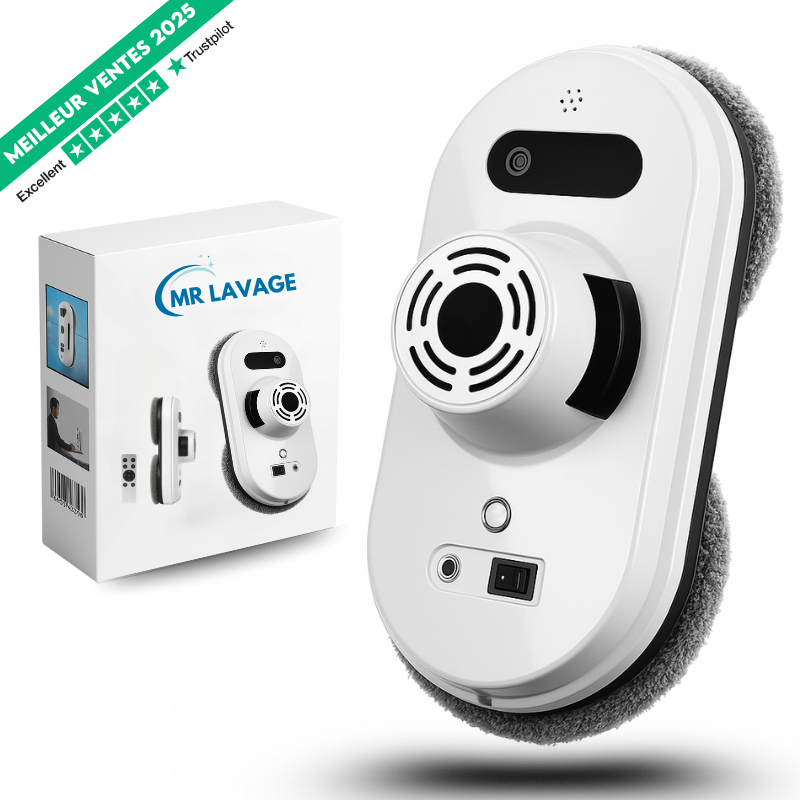 Mr Lavage V2 – Robot Lave Vitres Professionnel Intelligent