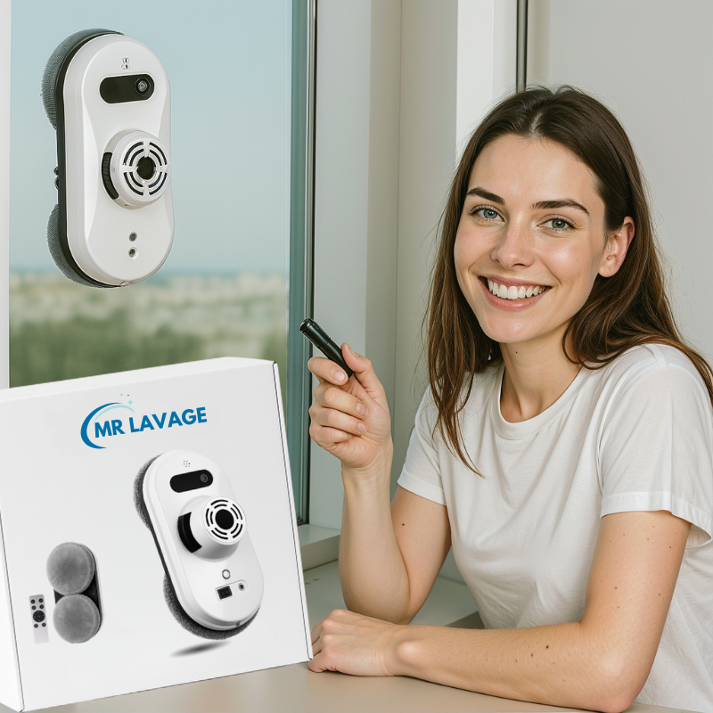 Mr Lavage V2 – Robot Lave Vitres Professionnel Intelligent